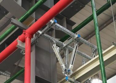 哈尔滨市该抗震支架的整体式支吊架结构协调性好